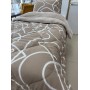 ETE HOMETEX TEK KİŞİLİK LÜX WELSOFT YORGAN SETİ MİX BEJ 8696474232093